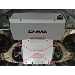 Stalowa osłona chłodnicy Isuzu D-Max (2019-2026)